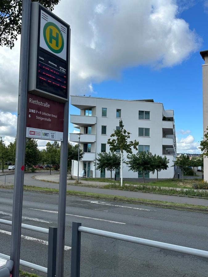 Bohnapartments - Nordkap-Suiten - Gratis Parkplatz - Moderner Neubau - Erdgeschoss - Fussbodenheizung Erfurt Bagian luar foto