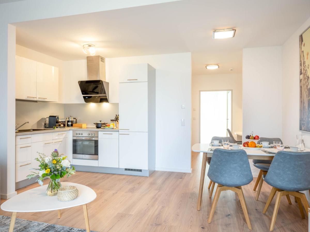 Bohnapartments - Nordkap-Suiten - Gratis Parkplatz - Moderner Neubau - Erdgeschoss - Fussbodenheizung Erfurt Bagian luar foto