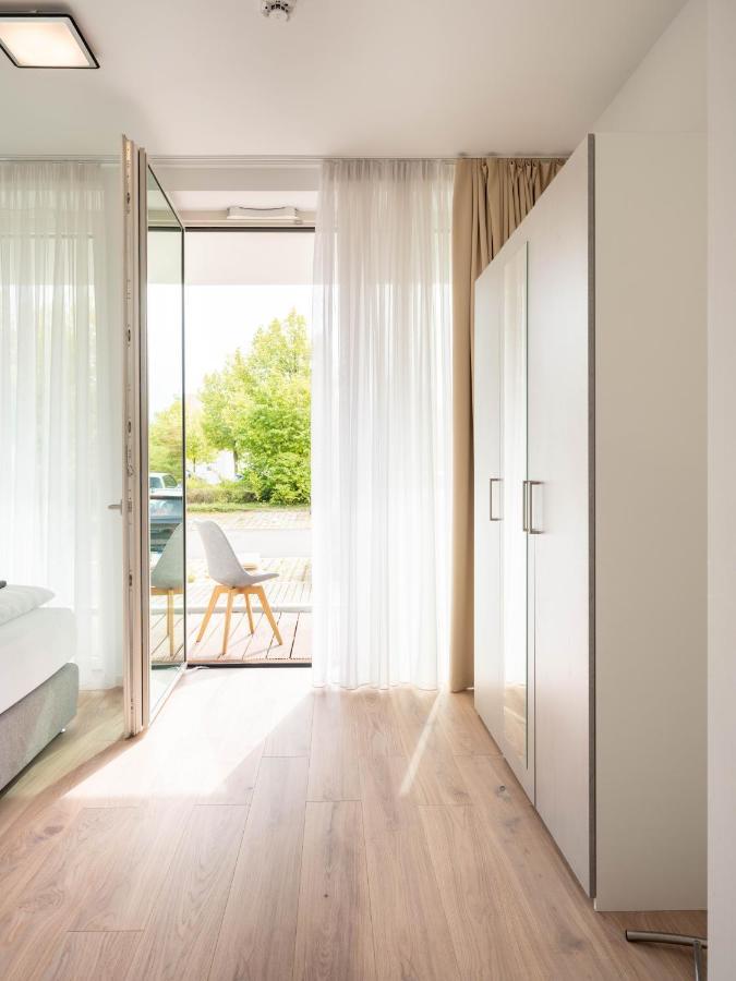 Bohnapartments - Nordkap-Suiten - Gratis Parkplatz - Moderner Neubau - Erdgeschoss - Fussbodenheizung Erfurt Bagian luar foto