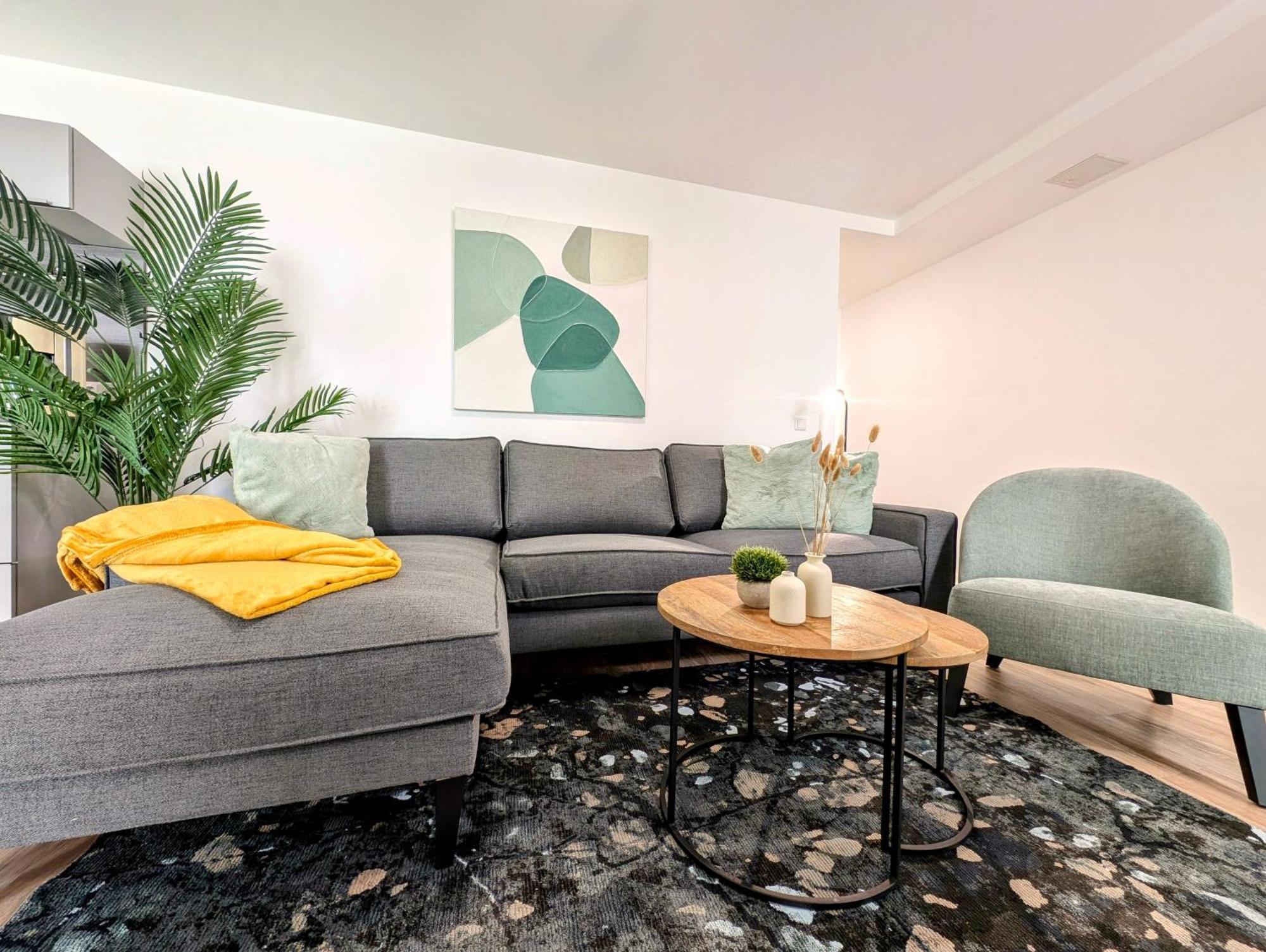 Bohnapartments - Nordkap-Suiten - Gratis Parkplatz - Moderner Neubau - Erdgeschoss - Fussbodenheizung Erfurt Bagian luar foto