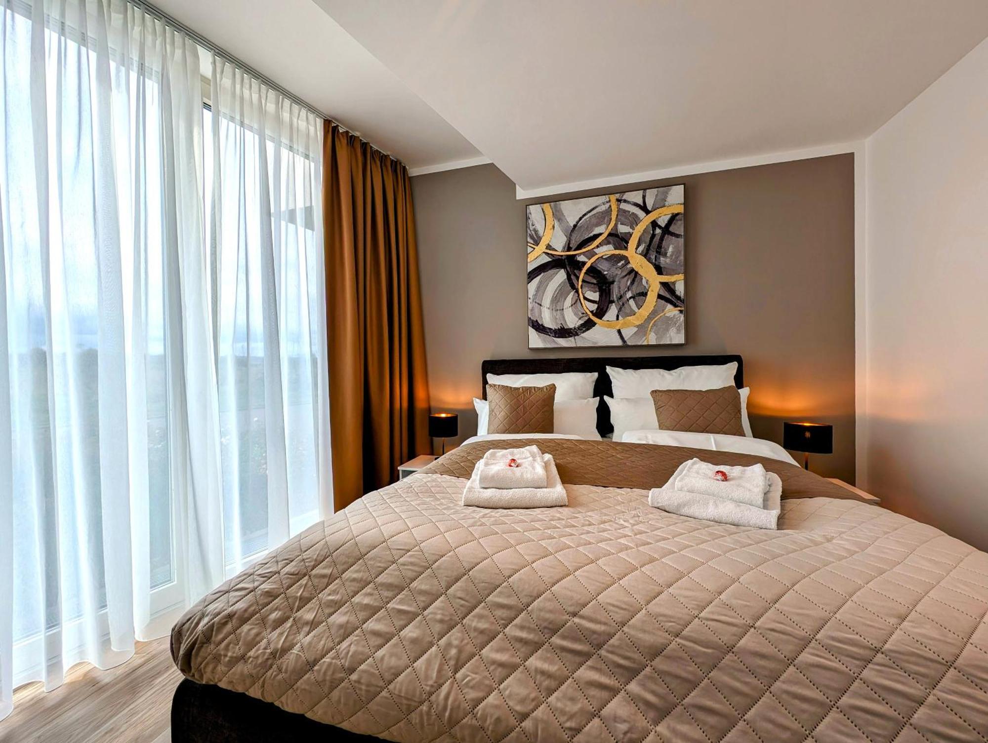 Bohnapartments - Nordkap-Suiten - Gratis Parkplatz - Moderner Neubau - Erdgeschoss - Fussbodenheizung Erfurt Bagian luar foto