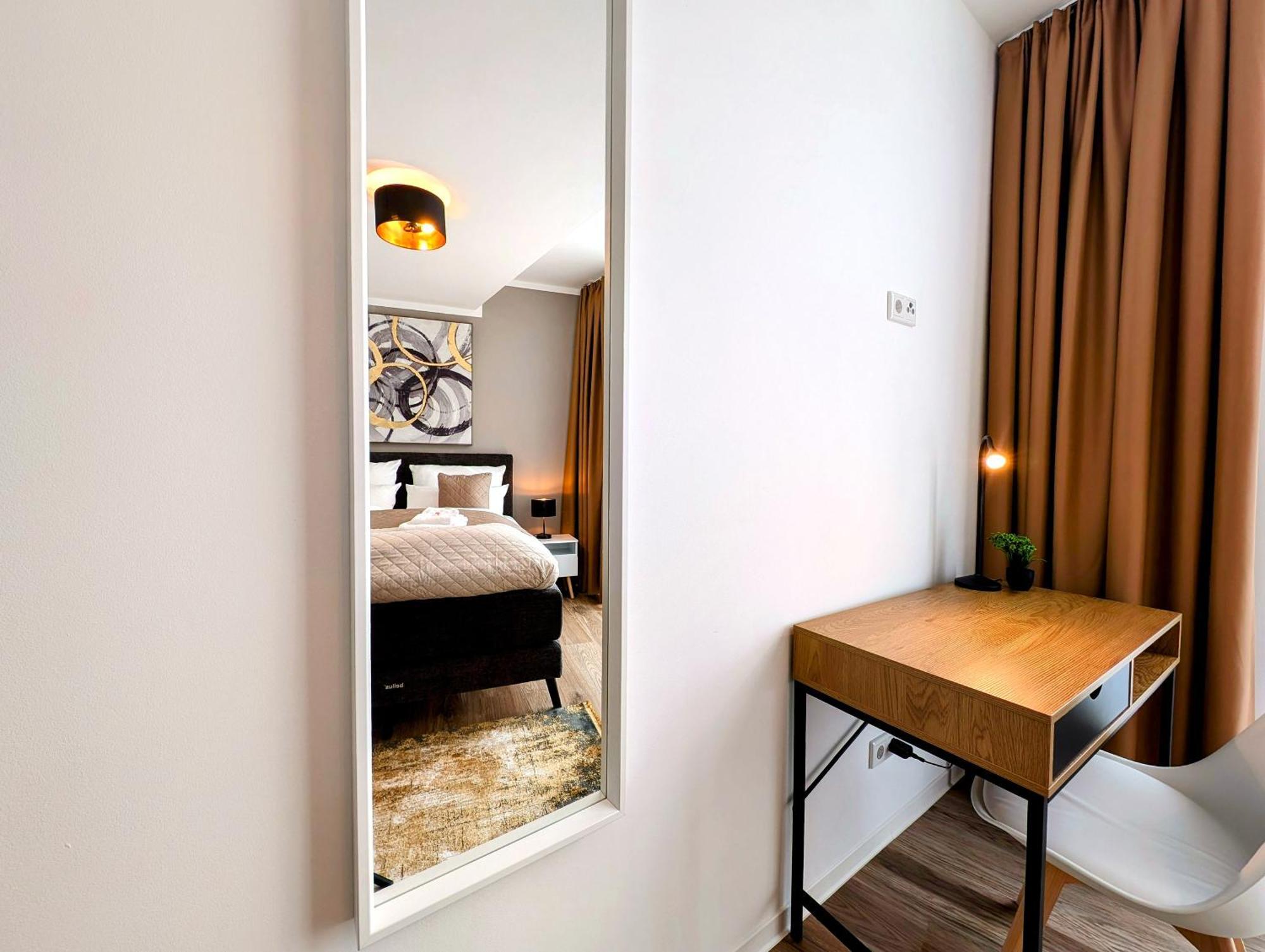 Bohnapartments - Nordkap-Suiten - Gratis Parkplatz - Moderner Neubau - Erdgeschoss - Fussbodenheizung Erfurt Bagian luar foto
