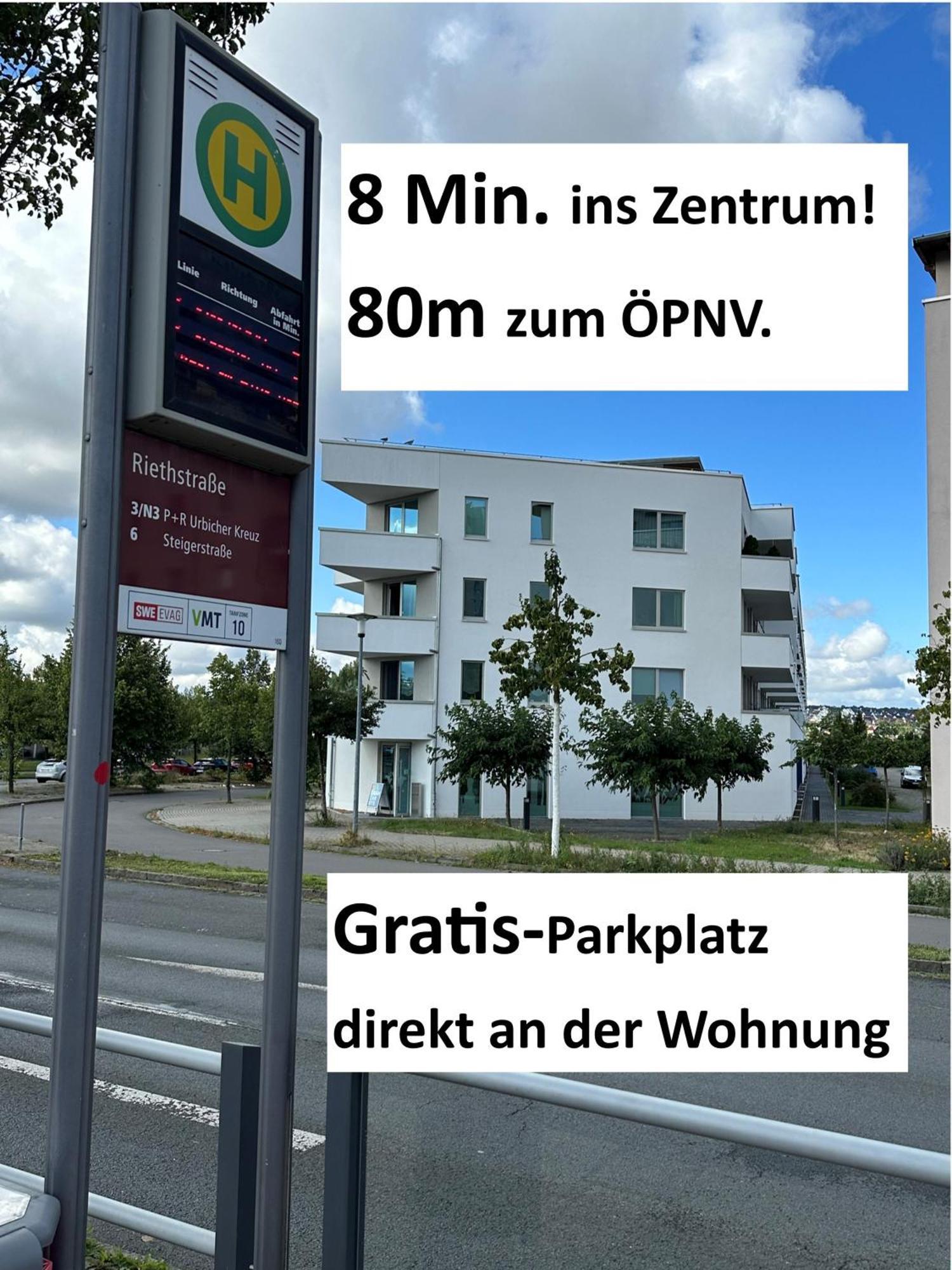 Bohnapartments - Nordkap-Suiten - Gratis Parkplatz - Moderner Neubau - Erdgeschoss - Fussbodenheizung Erfurt Bagian luar foto