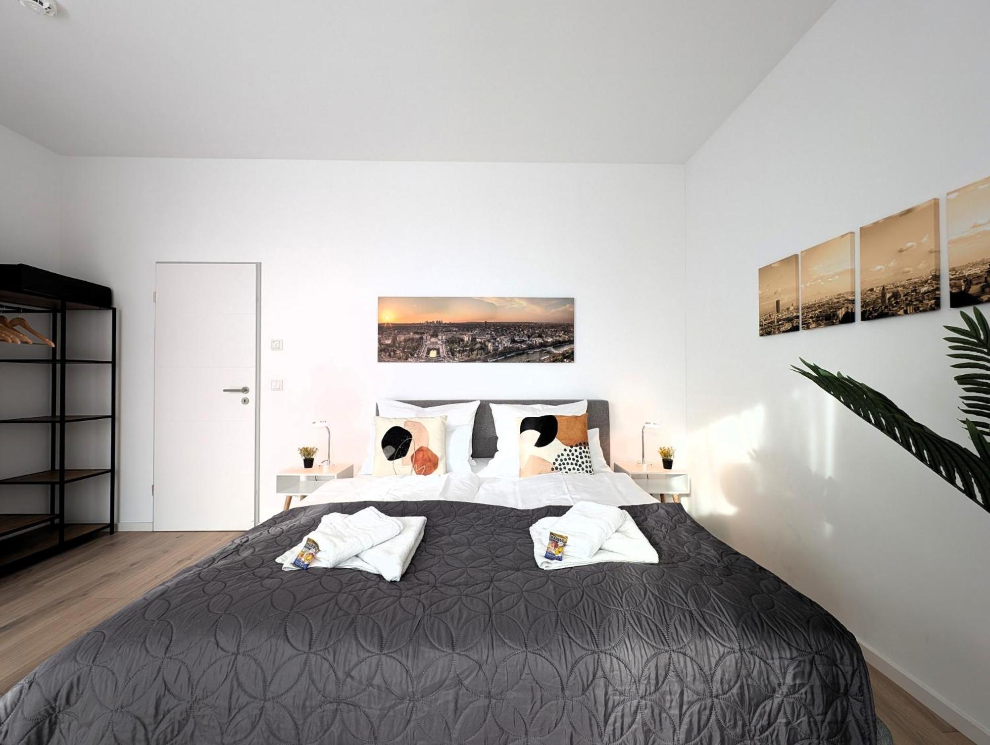 Bohnapartments - Nordkap-Suiten - Gratis Parkplatz - Moderner Neubau - Erdgeschoss - Fussbodenheizung Erfurt Bagian luar foto